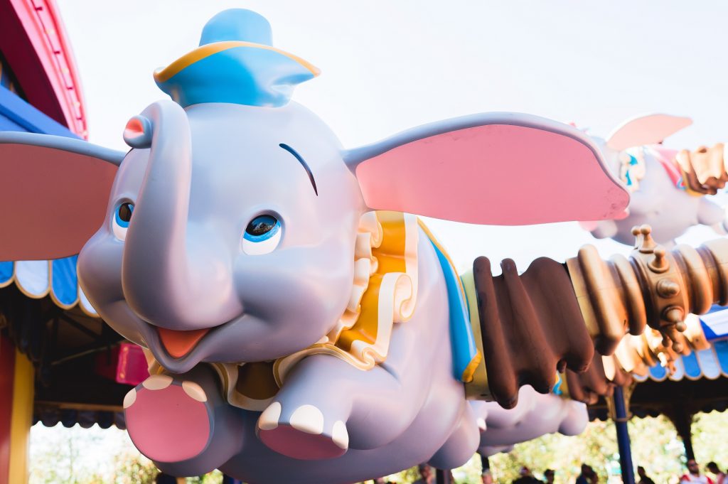 Dumbo the Flying Elephant at Disney World